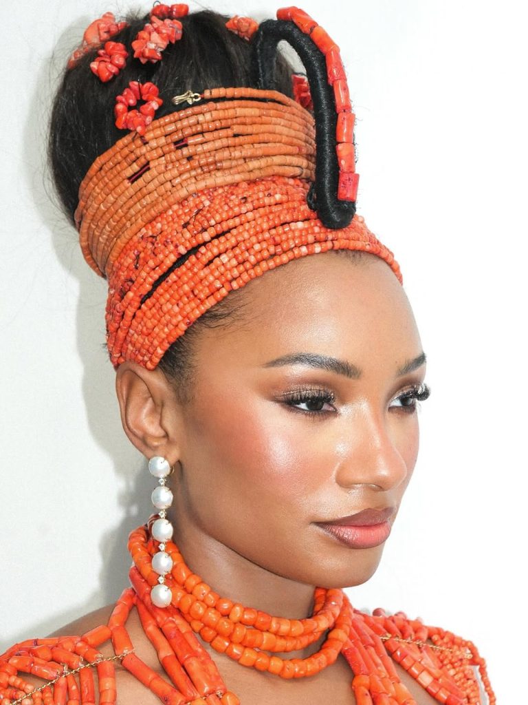 how to do temi otedola wedding natural makeup.