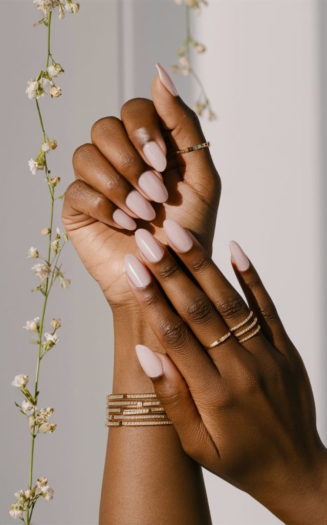 minimalist nail trends nude