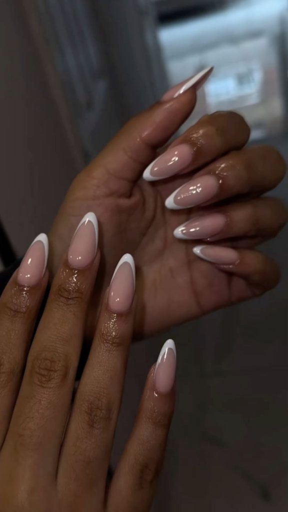 french tips nail trends