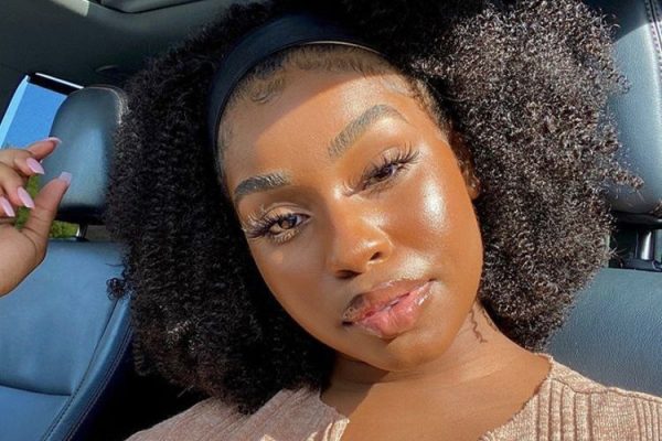 woman with skin face