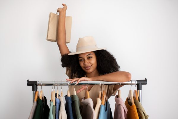 woman shopping shein clothes