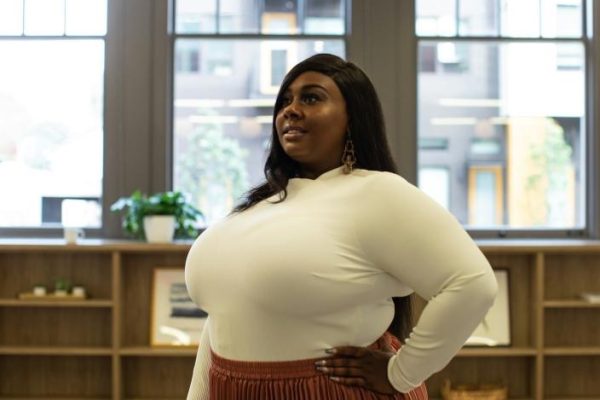 bold black woman